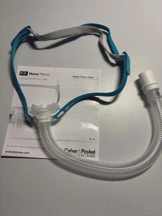Replacment New- Fisher and Paykel Nova Micro size Medium nasal pillow mask-factory sealed